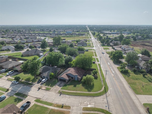 3501 Necia St, Moore, OK 73160 - aerial view of property's location with nearby suburban area