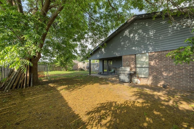 3501 Necia St, Moore, OK 73160 - view of yard