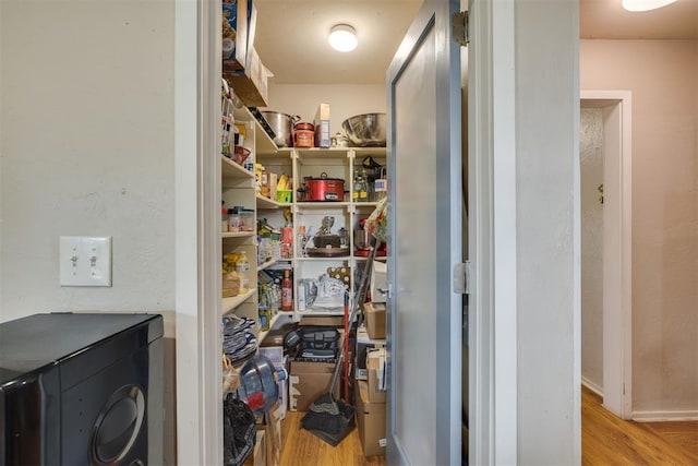 3501 Necia St, Moore, OK 73160 - pantry featuring washer / dryer