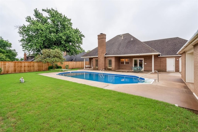 8 Brentwood Pl, Shawnee, OK 74804 - view of pool with a patio