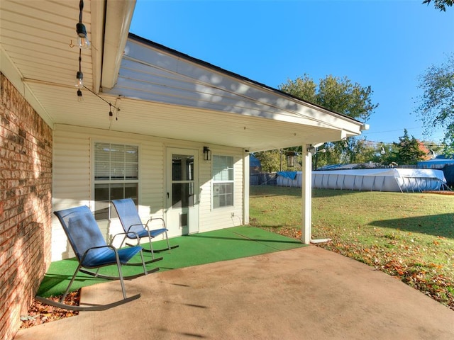 1202 N 8th Ave, Purcell, OK 73080 - view of patio / terrace