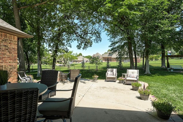 2139 Rivanna Way, Edmond, OK 73034 - view of patio / terrace