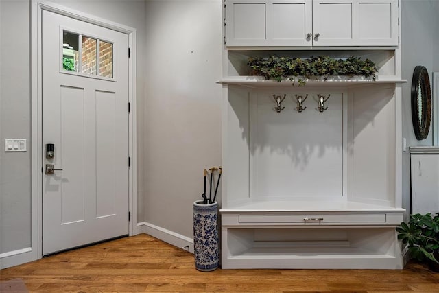 1516 Brook Bank Dr, Jones, OK 73049 - mudroom with light wood-style floors and baseboards