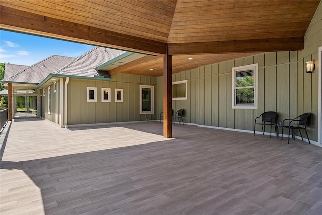 1516 Brook Bank Dr, Jones, OK 73049 - view of wooden terrace