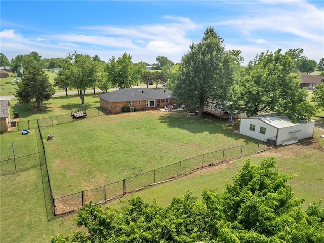 2336 County Road 1222, Blanchard, OK 73010 - view of yard featuring a rural view
