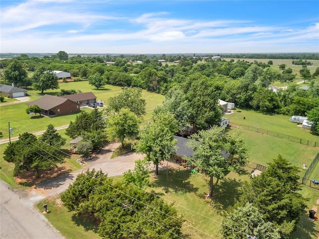 2336 County Road 1222, Blanchard, OK 73010 - drone / aerial view of a tree filled landscape