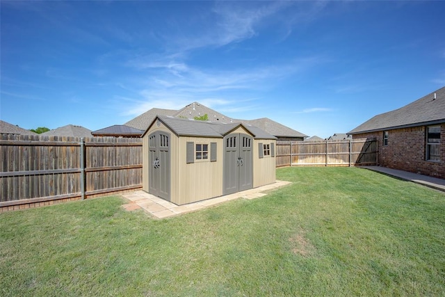1225 N Nature Way, Mustang, OK 73064 - view of yard