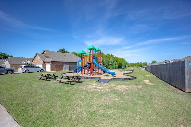 1225 N Nature Way, Mustang, OK 73064 - view of community play area