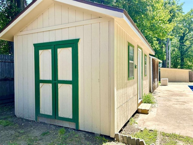 1312 N Carol Ln, Oklahoma City, OK 73127 - view of shed