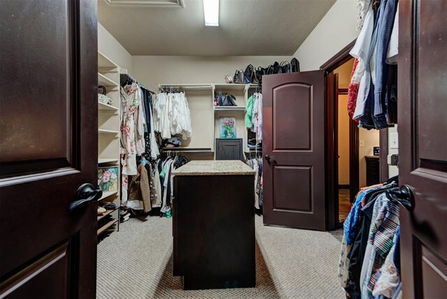13009 Jasmine Ln, Oklahoma City, OK 73142 - spacious closet featuring carpet