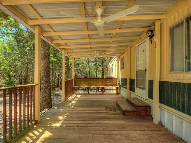 332 Royal Ln, Canadian, OK 74425 - view of wooden deck