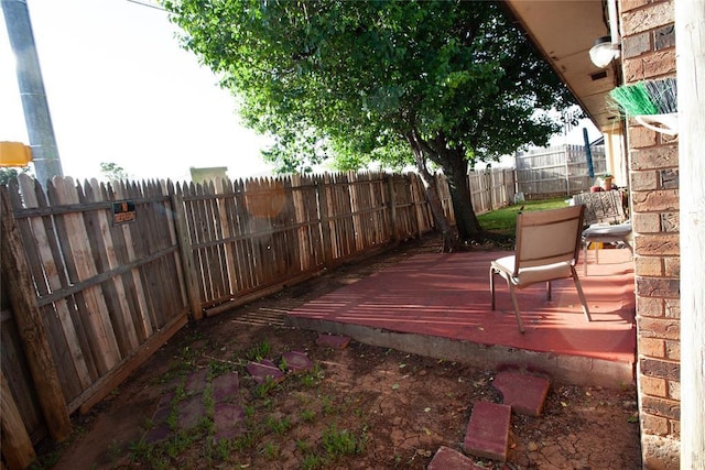 11332 Cimarron Dr, Oklahoma City, OK 73162 - wooden deck featuring a fenced backyard