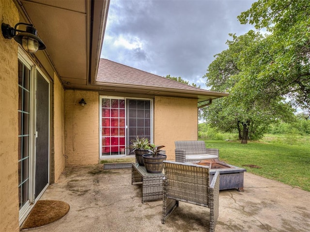 12601 Rock Springs Rd, Jones, OK 73049 - view of patio / terrace