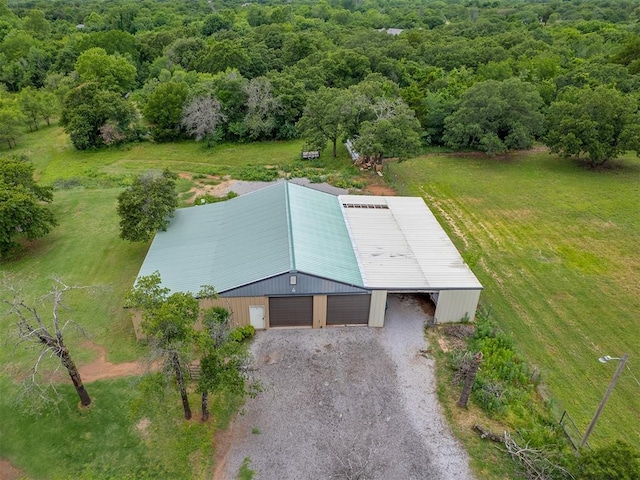 12601 Rock Springs Rd, Jones, OK 73049 - view of subject property with a forest