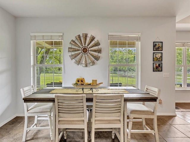 20486 Cypress Way, Tecumseh, OK 74873 - dining space with baseboards