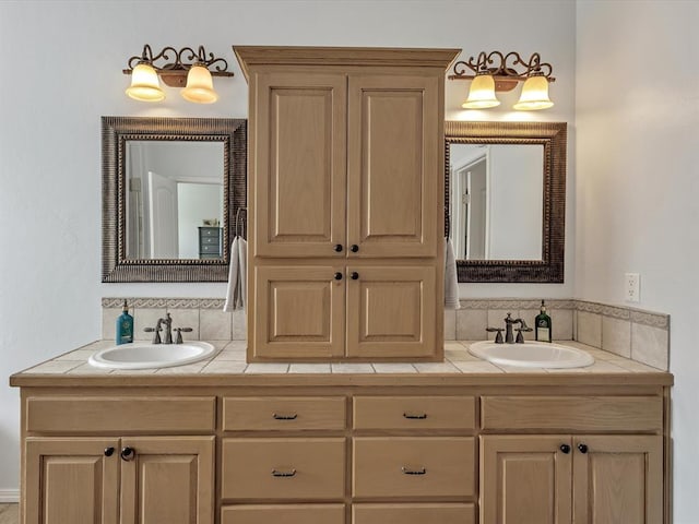 20486 Cypress Way, Tecumseh, OK 74873 - bathroom with double vanity