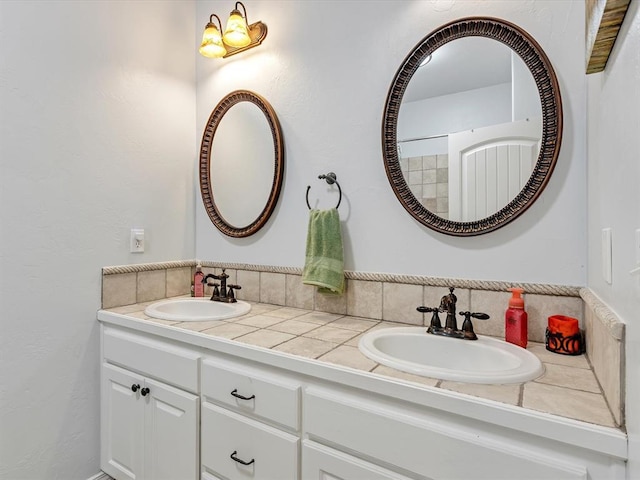 20486 Cypress Way, Tecumseh, OK 74873 - bathroom featuring double vanity