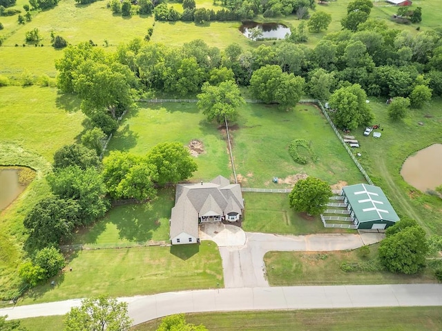 20486 Cypress Way, Tecumseh, OK 74873 - aerial view of a large body of water