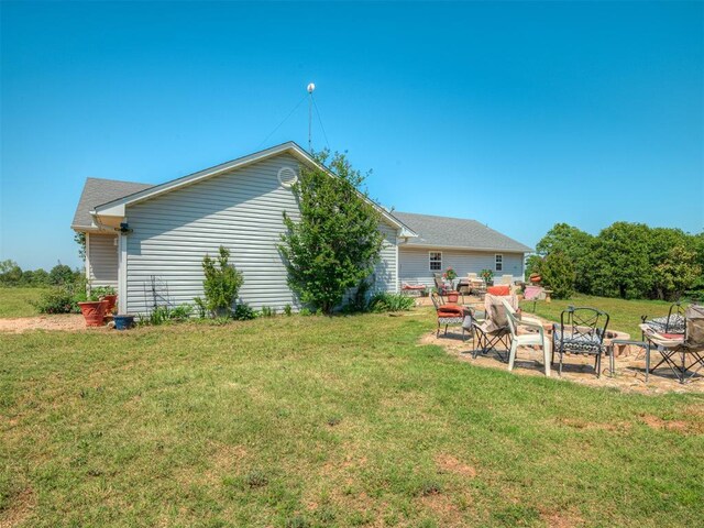 870756 S 3460th Rd, Chandler, OK 74834 - view of grassy yard