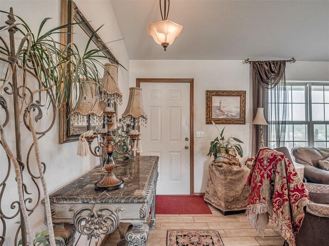 870756 S 3460th Rd, Chandler, OK 74834 - foyer with wood finished floors