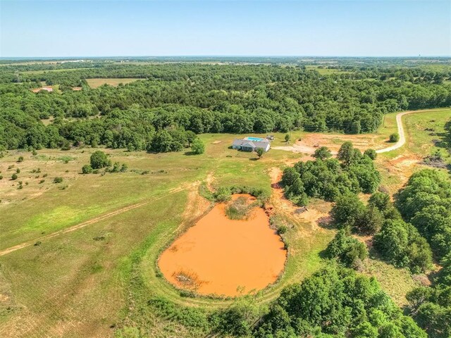 870756 S 3460th Rd, Chandler, OK 74834 - bird's eye view of a forest
