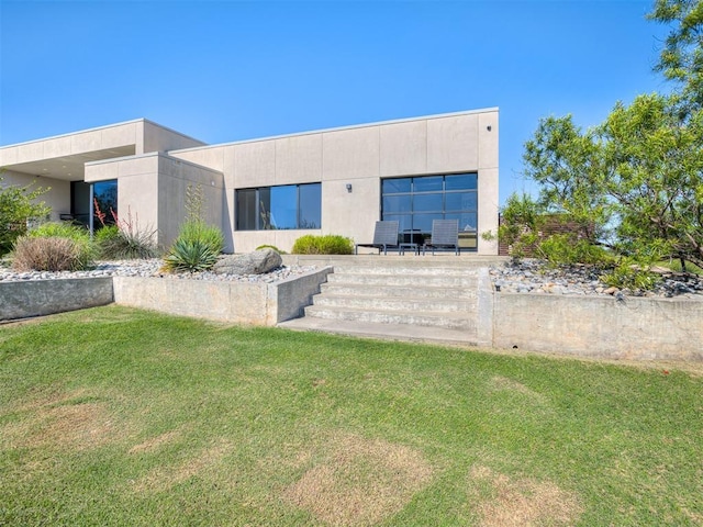11300 N Westminster Rd, Jones, OK 73049 - back of house with a lawn
