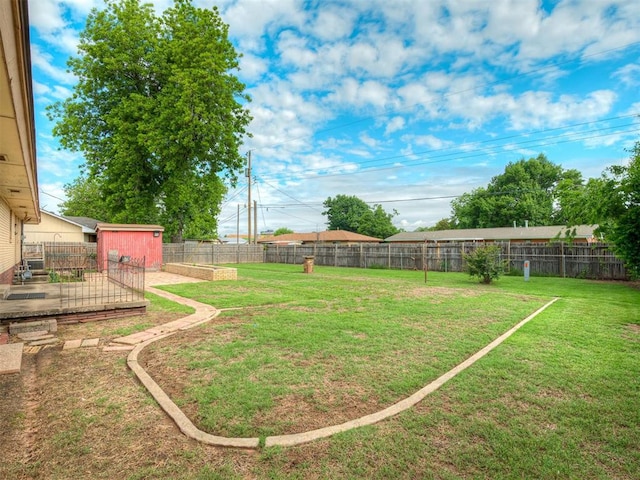 513 SW 57th St, Oklahoma City, OK 73109 - view of yard
