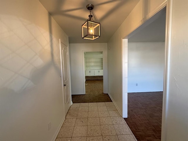 1908 NW 56th Ter, Oklahoma City, OK 73118 - hall featuring baseboards
