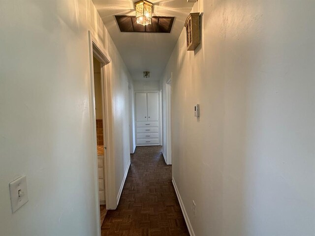 1908 NW 56th Ter, Oklahoma City, OK 73118 - hall featuring baseboards