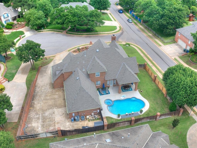 2508 Thunderwind Cir, Edmond, OK 73034 - view of subject property featuring a pool area