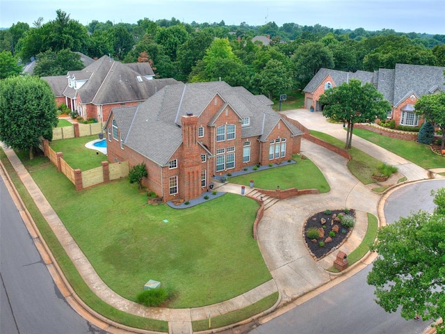 2508 Thunderwind Cir, Edmond, OK 73034 - view from above of property