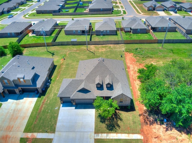 11508 NW 102nd St, Yukon, OK 73099 - aerial perspective of suburban area