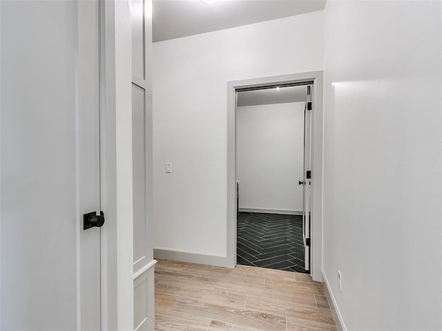11508 NW 102nd St, Yukon, OK 73099 - hall with light wood finished floors