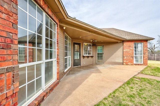 10904 Quail Run Rd, Oklahoma City, OK 73150 - view of patio / terrace