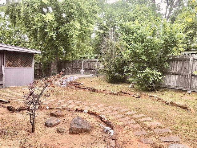 72 Lakeside Dr, Osage, OK 74054 - view of fenced backyard