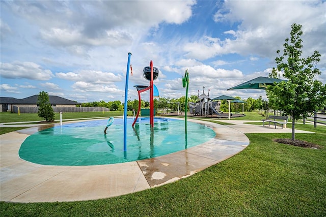 8516 Gibbs Dr, Oklahoma City, OK 73135 - view of swimming pool