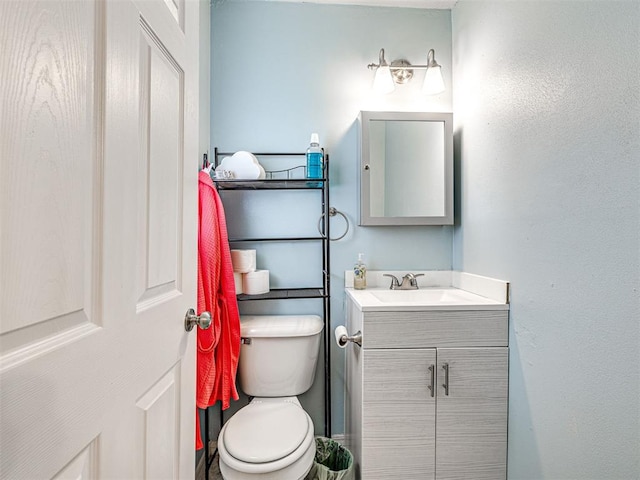 1810 Haynie Ln, Prague, OK 74864 - bathroom featuring vanity and toilet
