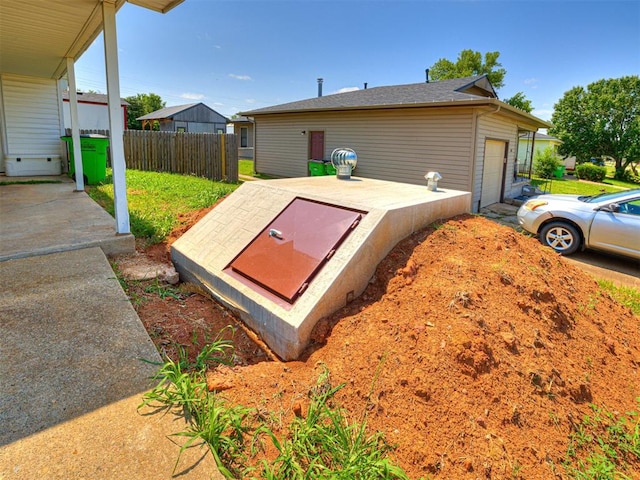 1810 Haynie Ln, Prague, OK 74864 - view of storm shelter
