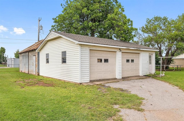 111 W Colorado Ave, Okarche, OK 73762 - view of detached garage