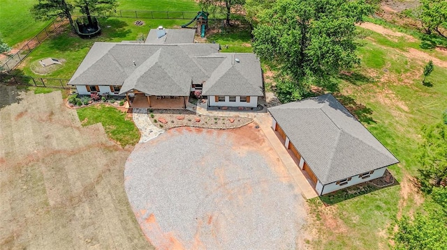 11790 E Etowah Rd, Noble, OK 73068 - aerial view of property and surrounding area