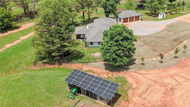 11790 E Etowah Rd, Noble, OK 73068 - view from above of property