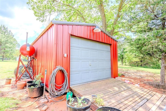 11790 E Etowah Rd, Noble, OK 73068 - view of garage