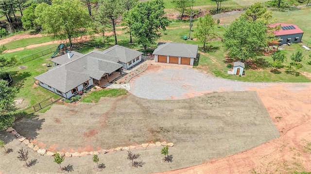 11790 E Etowah Rd, Noble, OK 73068 - view from above of property