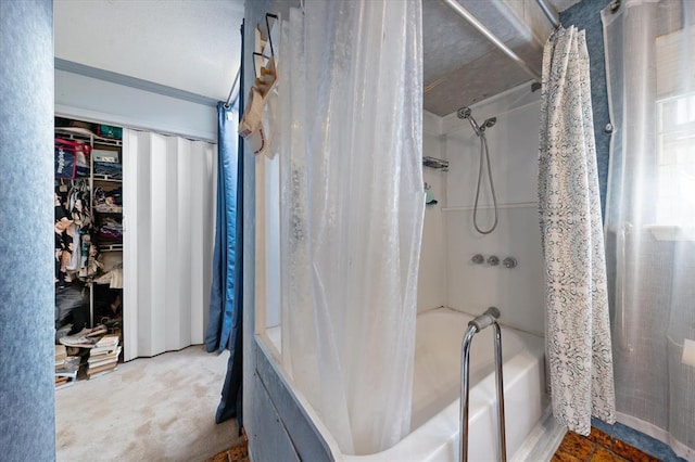 5712 NW 34th St, Oklahoma City, OK 73122 - full bath with shower / bath combination with curtain