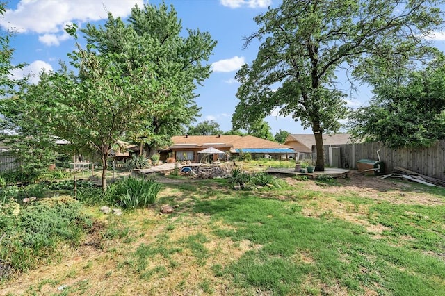 5712 NW 34th St, Oklahoma City, OK 73122 - view of yard