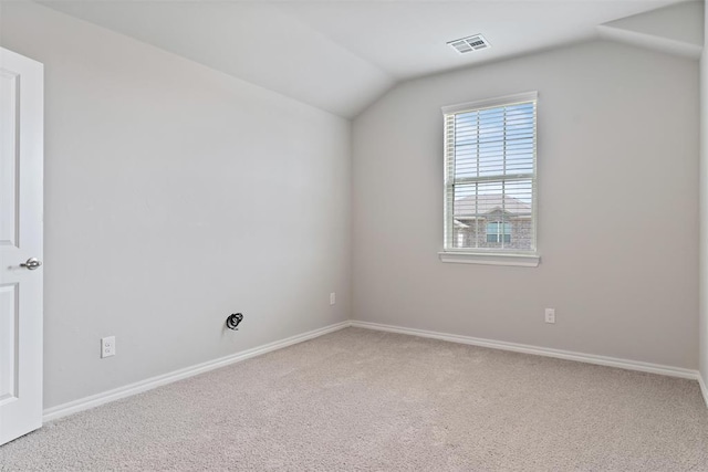 11325 SW 34th Ter, Yukon, OK 73099 - additional living space featuring lofted ceiling, carpet, and baseboards
