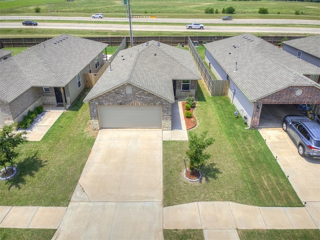 11621 Jude Way, Yukon, OK 73099 - aerial view of property and surrounding area