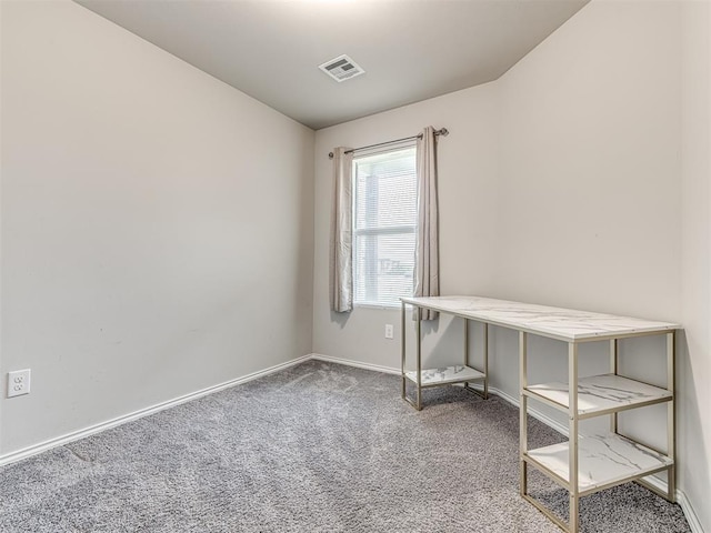11621 Jude Way, Yukon, OK 73099 - office area featuring carpet flooring and baseboards