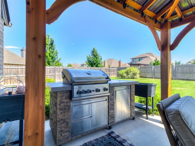 12801 Red Spruce Cir, Oklahoma City, OK 73142 - view of patio