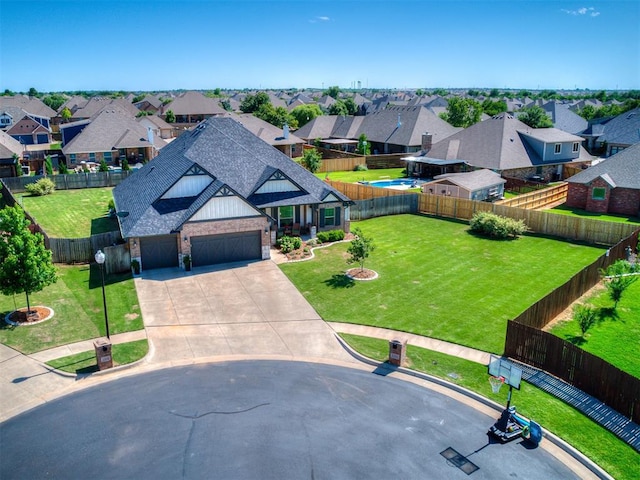 12801 Red Spruce Cir, Oklahoma City, OK 73142 - aerial view of residential area